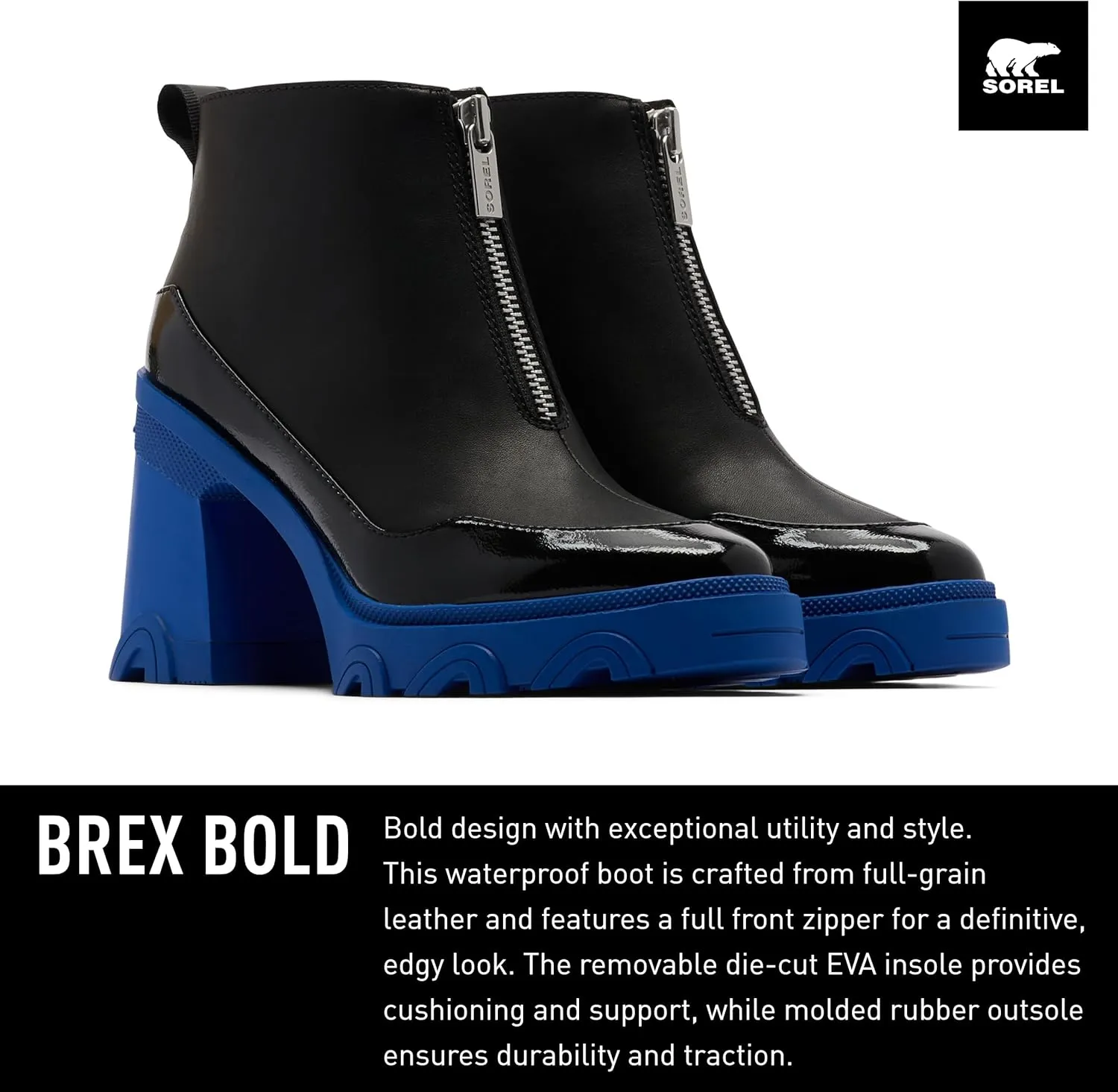 Sorel Women's Brex Heel Zip Boots