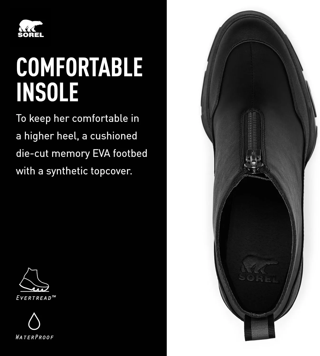 Sorel Women's Brex Heel Zip Boots