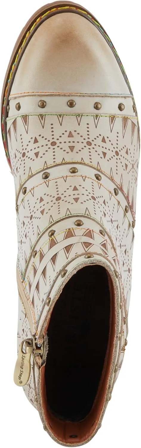Spring Step L'Artiste Niobe Women's Standout Bootie - Bold Design, Impeccable Quality, Edgy Ankle Boots
