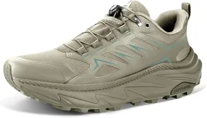 SRA Men's Trail Running Shoes Lightweight Breathable Hiking Running Shoe with Cushioned Soles Training Outdoor Athletic Snearkers Comfortable Walking Shoes for Men