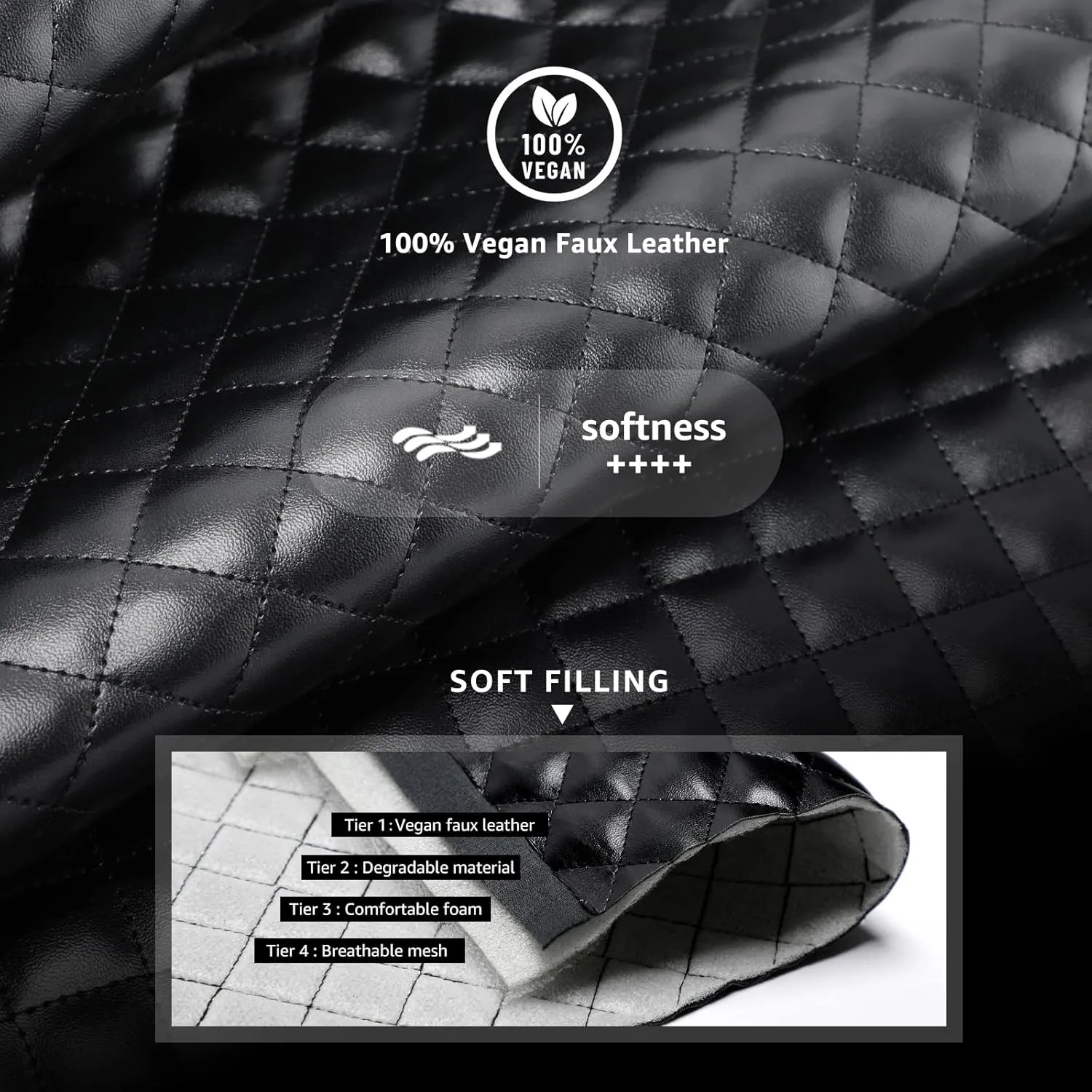 STQ Slip On Shoes for Women Fashion Sneakers Elees Quilted 2.0 Comfort Casual Fall Loafers