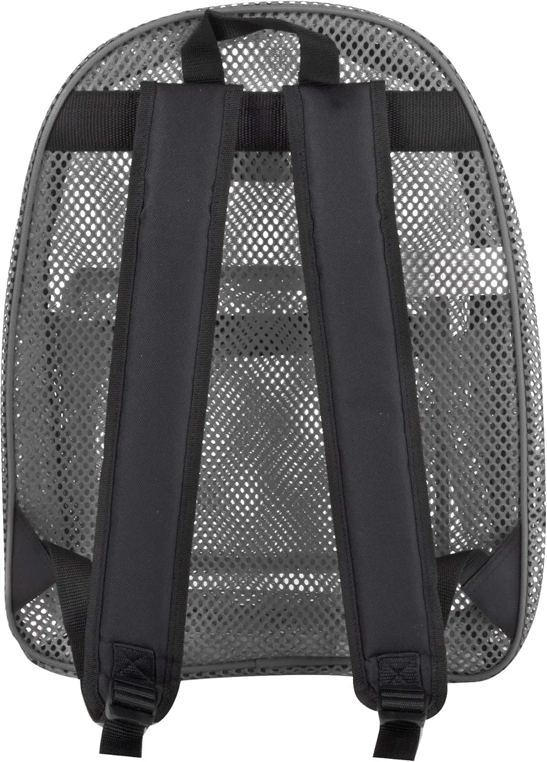 Summit Ridge Mesh Backpacks for Kids, Adults, School, Beach, and Travel, Colorful Transparent Mesh Backpacks with Padded Straps Large