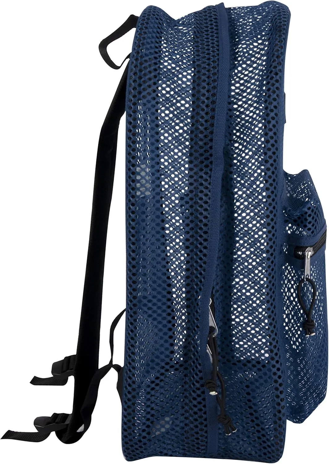 Summit Ridge Mesh Backpacks for Kids, Adults, School, Beach, and Travel, Colorful Transparent Mesh Backpacks with Padded Straps Large