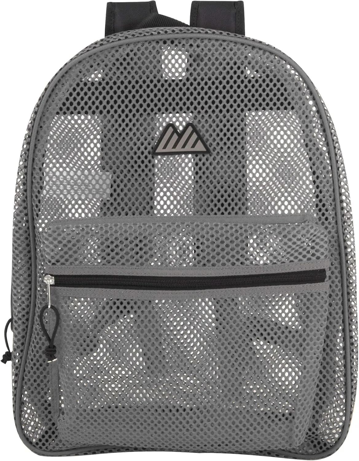 Summit Ridge Mesh Backpacks for Kids, Adults, School, Beach, and Travel, Colorful Transparent Mesh Backpacks with Padded Straps Large