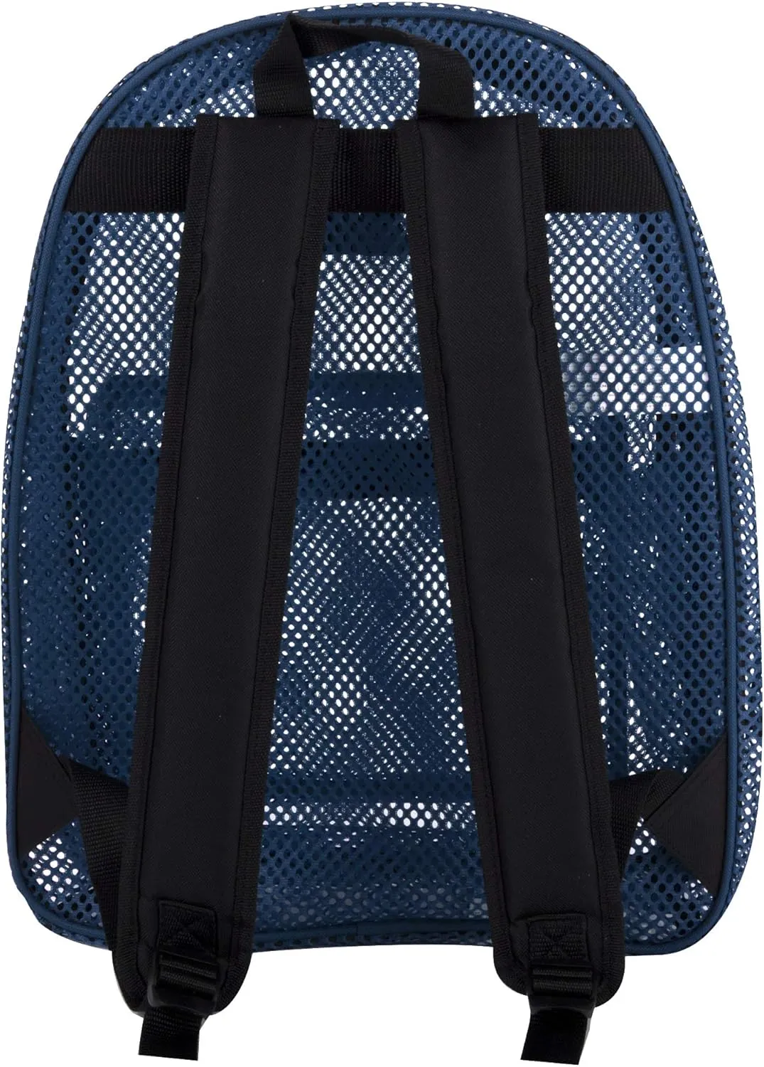 Summit Ridge Mesh Backpacks for Kids, Adults, School, Beach, and Travel, Colorful Transparent Mesh Backpacks with Padded Straps Large