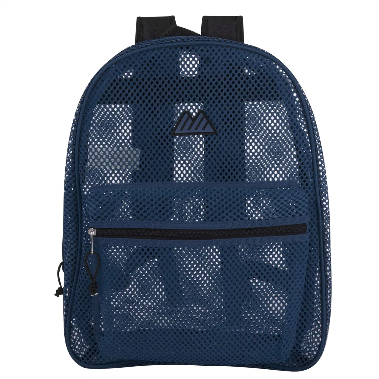 Summit Ridge Mesh Backpacks for Kids, Adults, School, Beach, and Travel, Colorful Transparent Mesh Backpacks with Padded Straps Large
