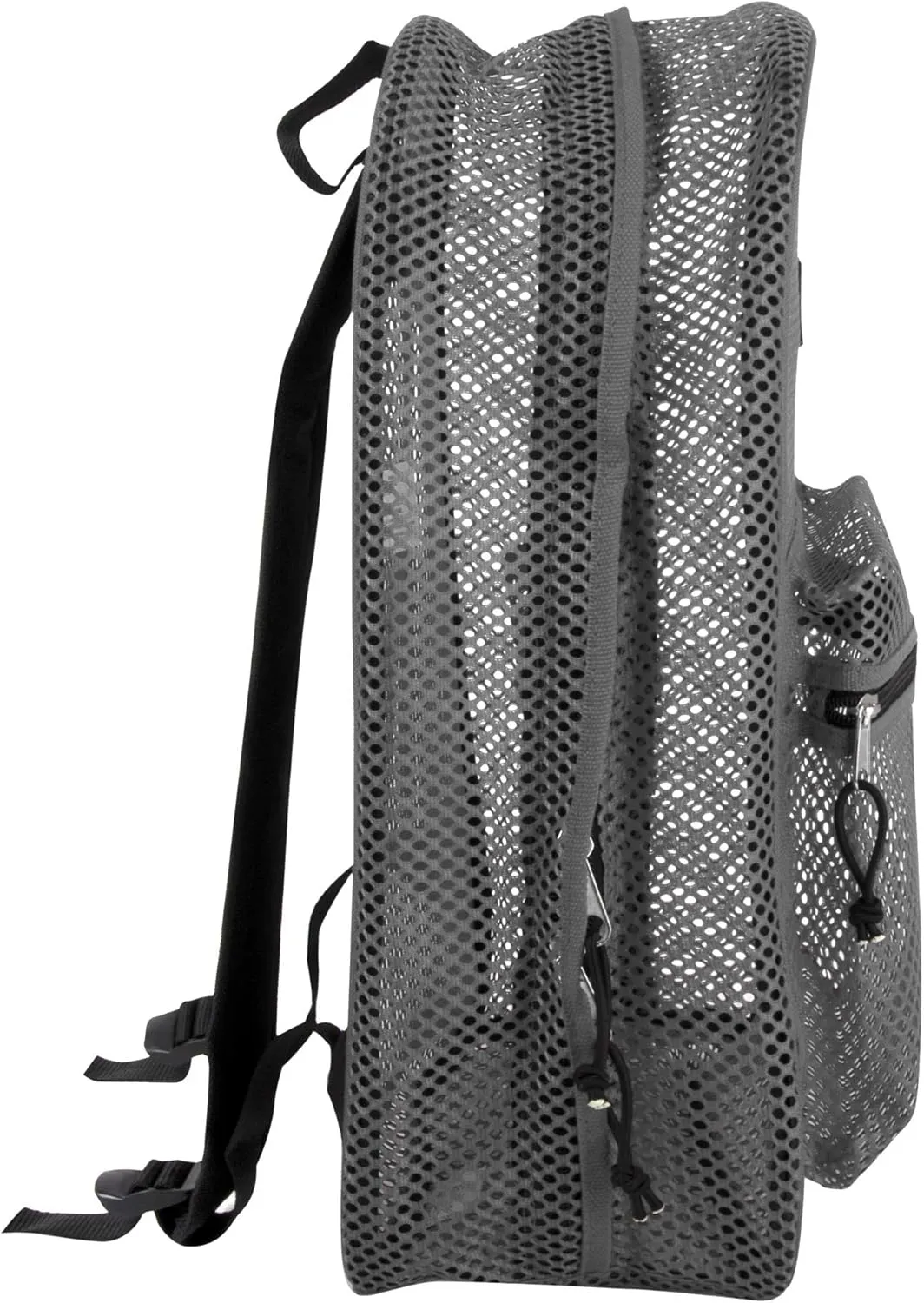 Summit Ridge Mesh Backpacks for Kids, Adults, School, Beach, and Travel, Colorful Transparent Mesh Backpacks with Padded Straps Large