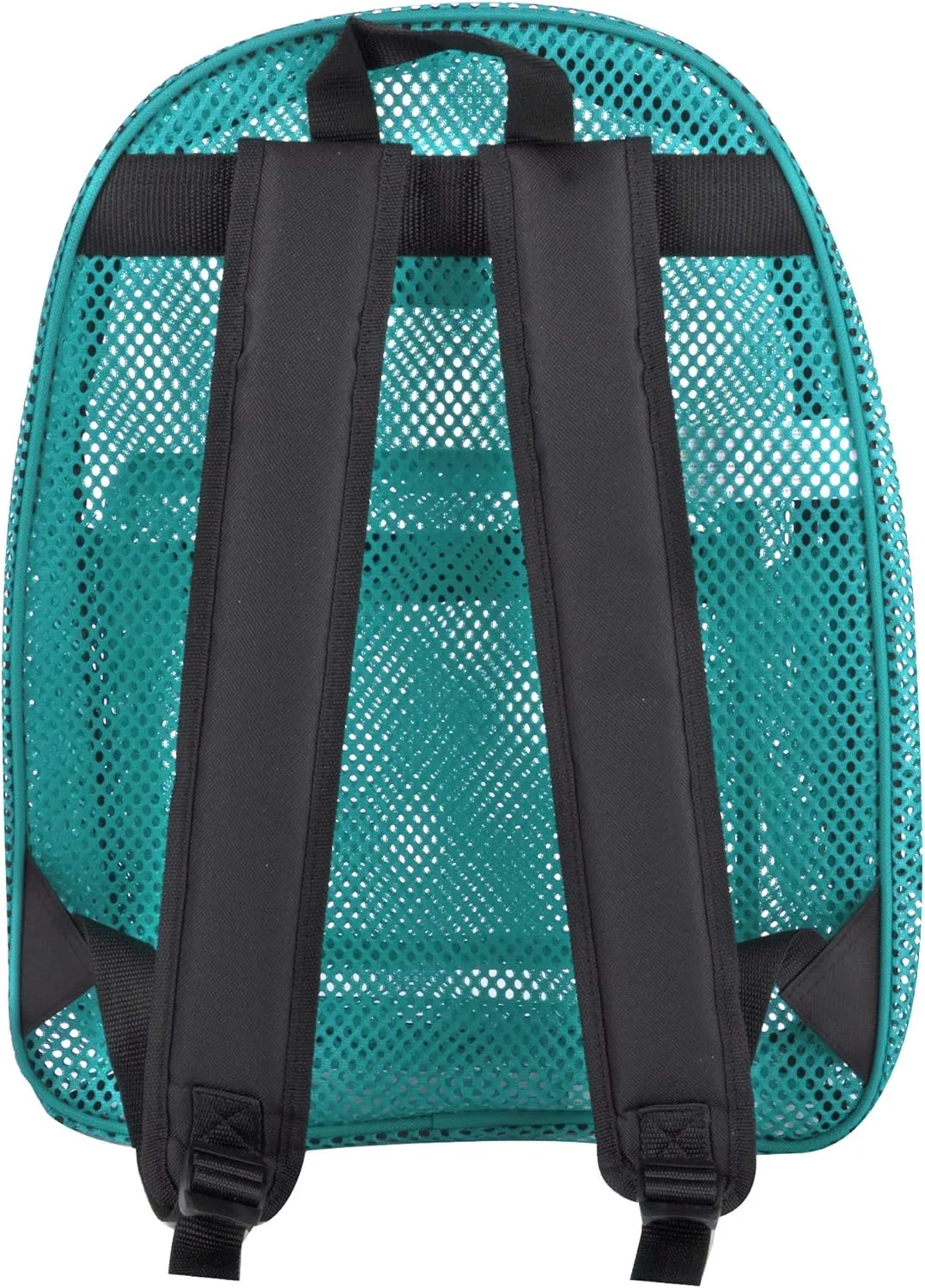 Summit Ridge Mesh Backpacks for Kids, Adults, School, Beach, and Travel, Colorful Transparent Mesh Backpacks with Padded Straps