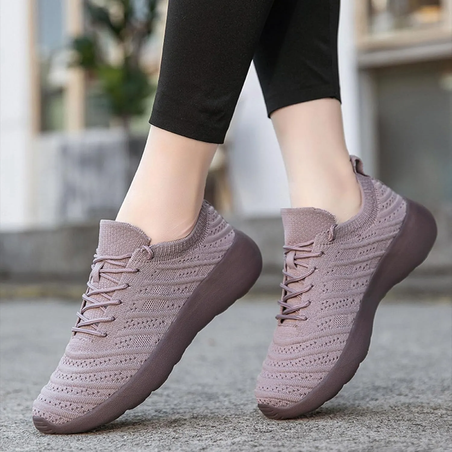 Trainers Women's Shoes Trainers Sports Running Breathable Gym Lightweight Summer O Women's Running Shoes