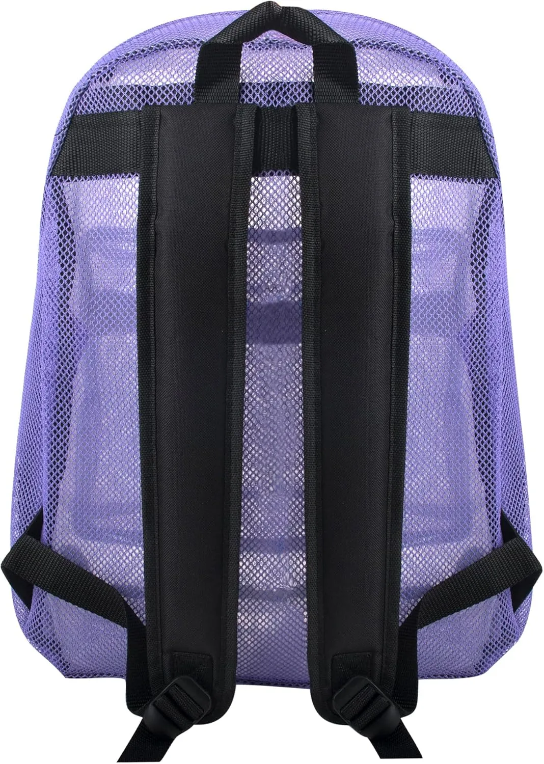 Transparent Mesh Backpacks for School Kids, Beach, Travel - Mesh See Through Backpack with Padded Straps Large
