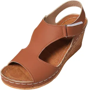 Trendy Women's Sandals For Daily Casual Wear Featuring Open Toe Design Hook And Loop Teal Sandals for Women Heels
