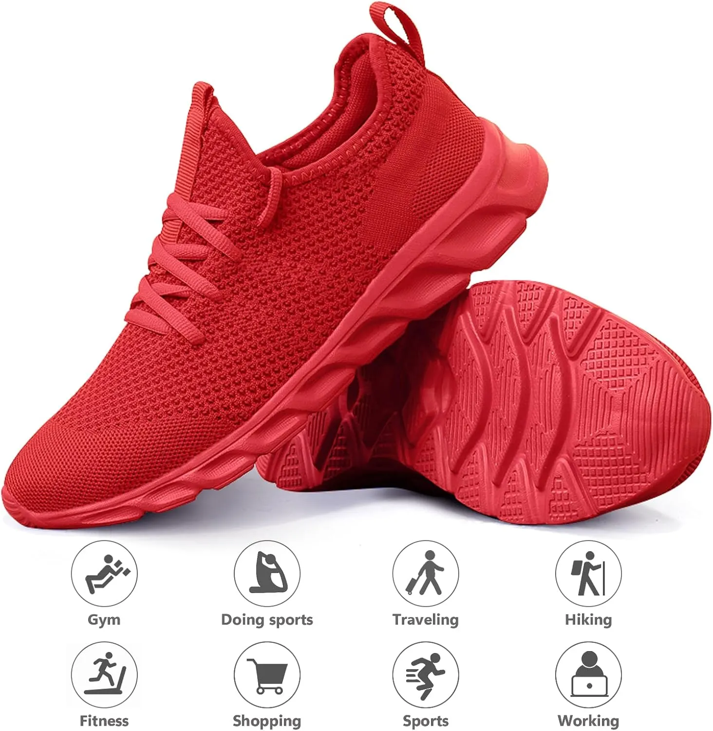 Tvtaop Running Shoes Womens Sneakers Tennis Walking Workout Gym Shoes Lightweight Comfortable Trail Running