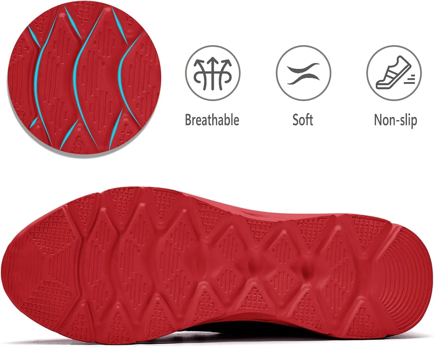 Tvtaop Running Shoes Womens Sneakers Tennis Walking Workout Gym Shoes Lightweight Comfortable Trail Running