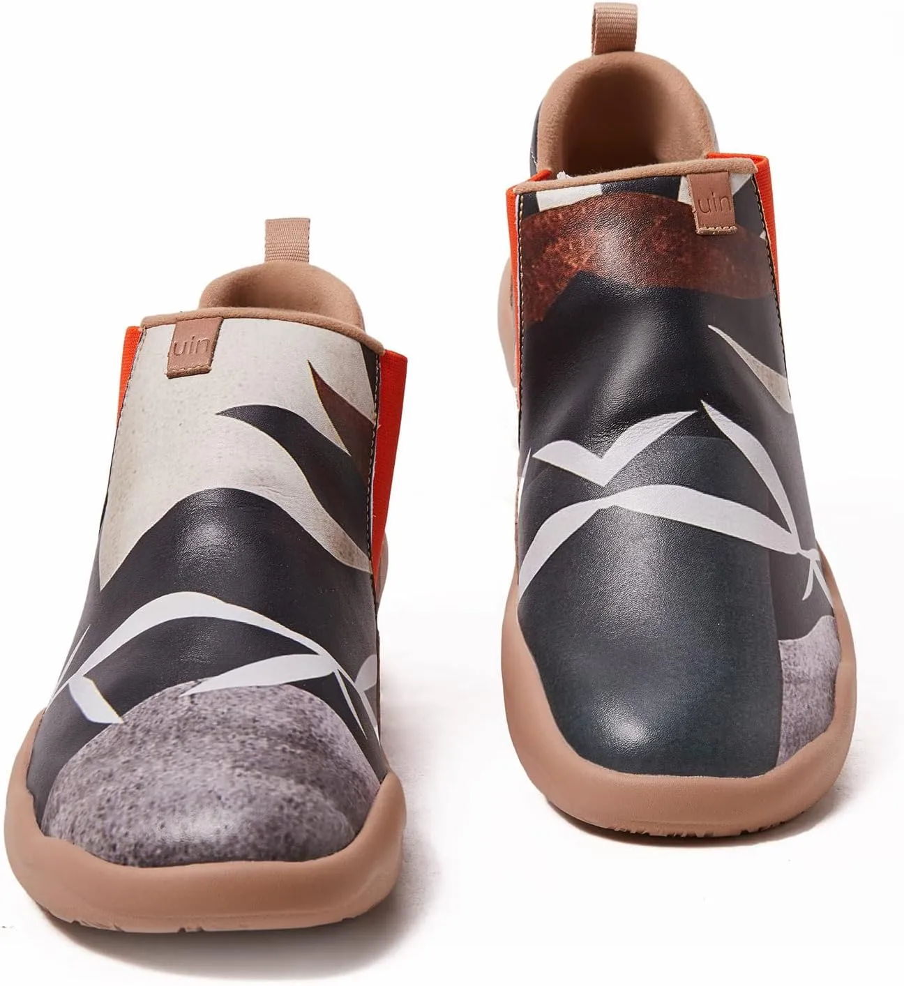 UIN Men's Ankle Fashion Chelsea Boots Cow Suede Casual Comfort Walking Shoes Granada
