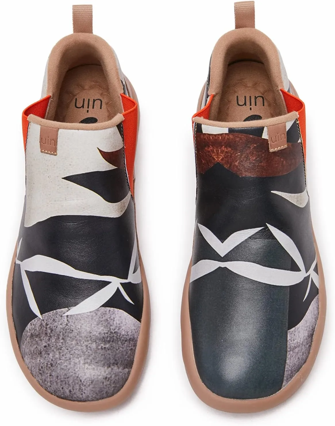 UIN Men's Ankle Fashion Chelsea Boots Cow Suede Casual Comfort Walking Shoes Granada