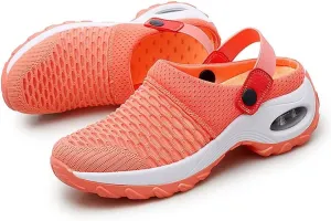 Unisex-Adult Air Cushion Support Orthopedic Clogs Reduce Back and Knee Stress All Terrain Clogs Road Shoes Walking Slippers Sandals