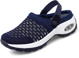 Unisex-Adult Air Cushion Support Orthopedic Clogs Reduce Back and Knee Stress All Terrain Clogs Road Shoes Walking Slippers Sandals