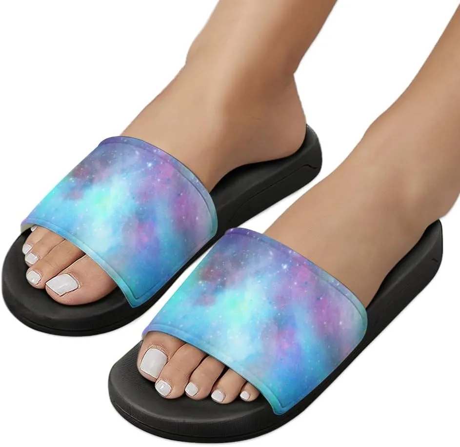 Unisex Slides for Women Men, Comfortable Slippers Slides, Non-slip Shower Shoes House Fashion Thick for Indoor & Outdoor（23062905）