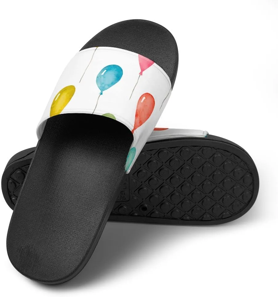 Unisex Slides for Women Men, Comfortable Slippers Slides, Non-slip Shower Shoes House Fashion Thick for Indoor & Outdoor（24040902）