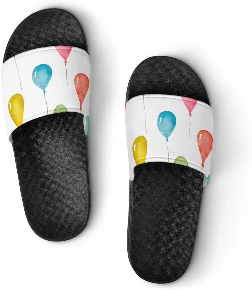 Unisex Slides for Women Men, Comfortable Slippers Slides, Non-slip Shower Shoes House Fashion Thick for Indoor & Outdoor（24040902）