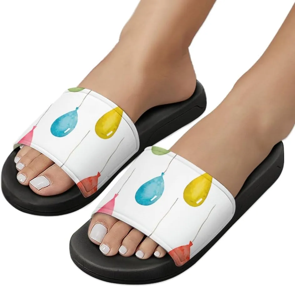 Unisex Slides for Women Men, Comfortable Slippers Slides, Non-slip Shower Shoes House Fashion Thick for Indoor & Outdoor（24040902）