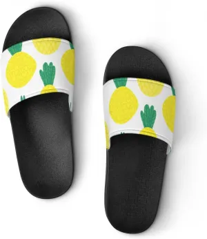 Unisex Slides for Women Men, Comfortable Slippers Slides, Non-slip Shower Shoes House Fashion Thick for Indoor & Outdoor（24062701）