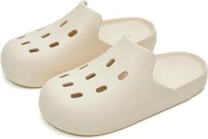 utune Mens and Womens Mules Classic Lined Clog Slippers