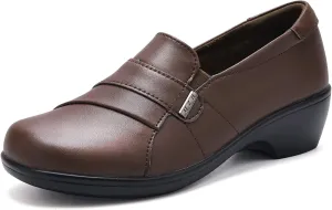 UZB Loafers for Women Dress Shoes Low Heel Slip On Shoes Casual Work Office Dressy Shoes