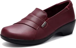 UZB Loafers for Women Dress Shoes Low Heel Slip On Shoes Casual Work Office Dressy Shoes