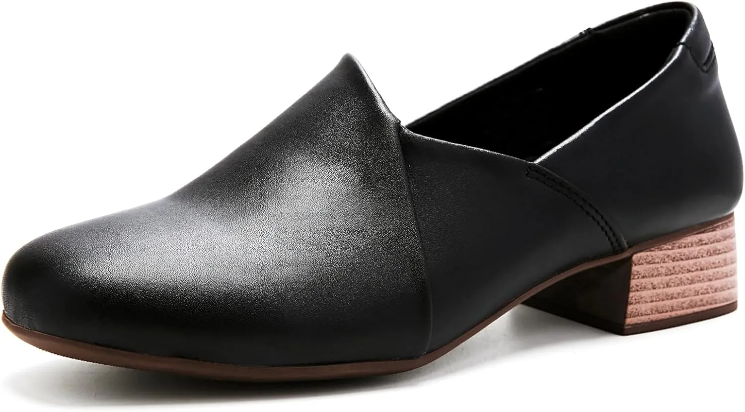 UZB Loafers for Women Dress Shoes Slip On Shoes Low Heel Casual Work Office Dressy Shoes
