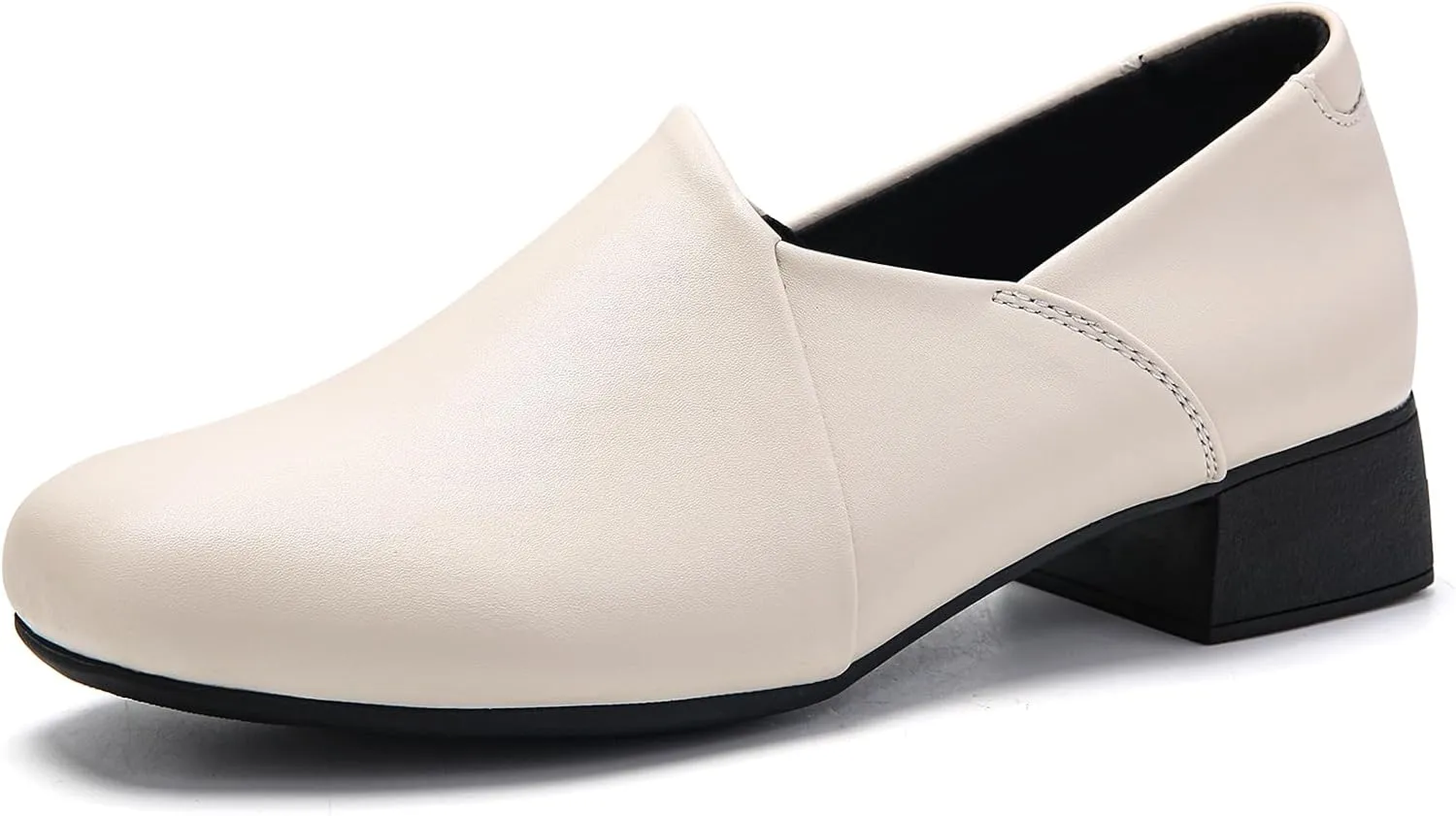 UZB Loafers for Women Dress Shoes Slip On Shoes Low Heel Casual Work Office Dressy Shoes