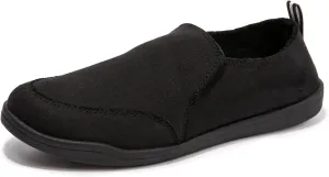 Vanessa Women's Slip On Canvas Sneakers with Arch Support Insoles Low Top Casual Walking Shoes Comfy Fashion Loafers