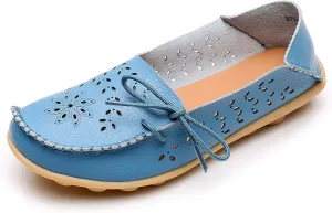 VenusCelia Women's Breathable Comfort Walking Office Flat Loafer