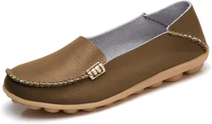 VenusCelia Women's Comfort Walking Boat Shoe