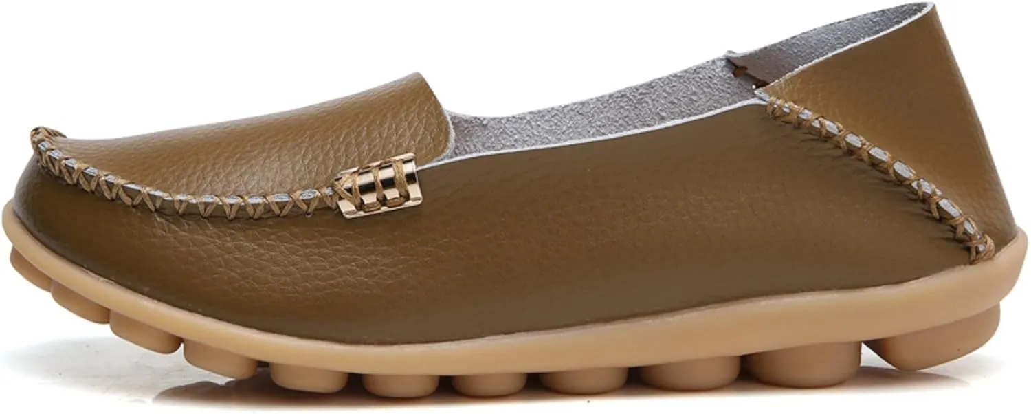 VenusCelia Women's Comfort Walking Boat Shoe