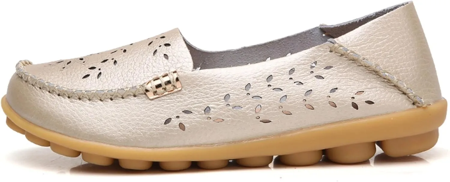 VenusCelia Women's Comfort Walking Boat Shoe