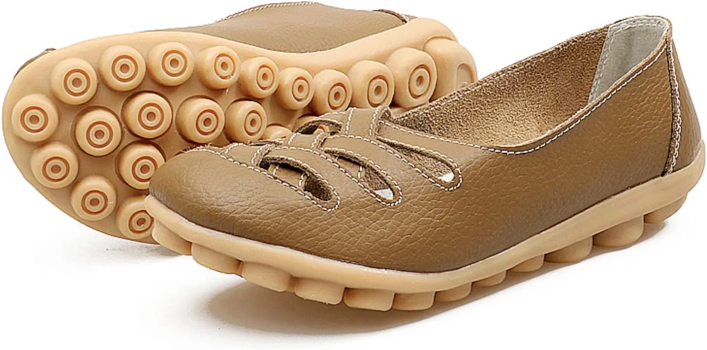 VenusCelia Women's Comfort Walking Casual Flat Loafer