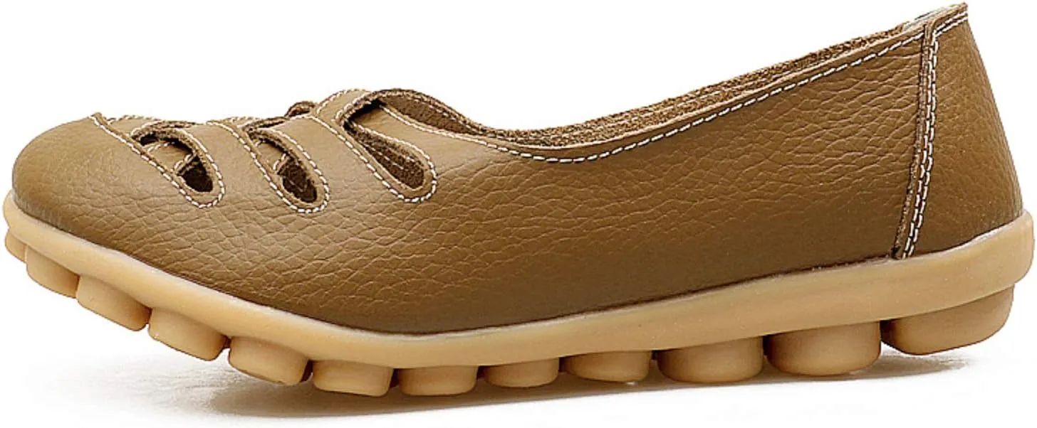 VenusCelia Women's Comfort Walking Casual Flat Loafer