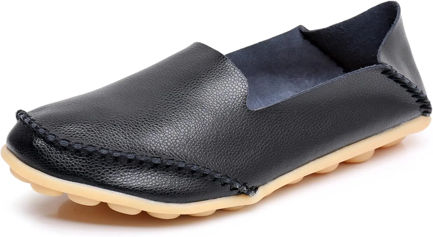 VenusCelia Women's Streamline Comfort Walking Flat Loafer