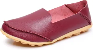 VenusCelia Women's Streamline Comfort Walking Flat Loafer