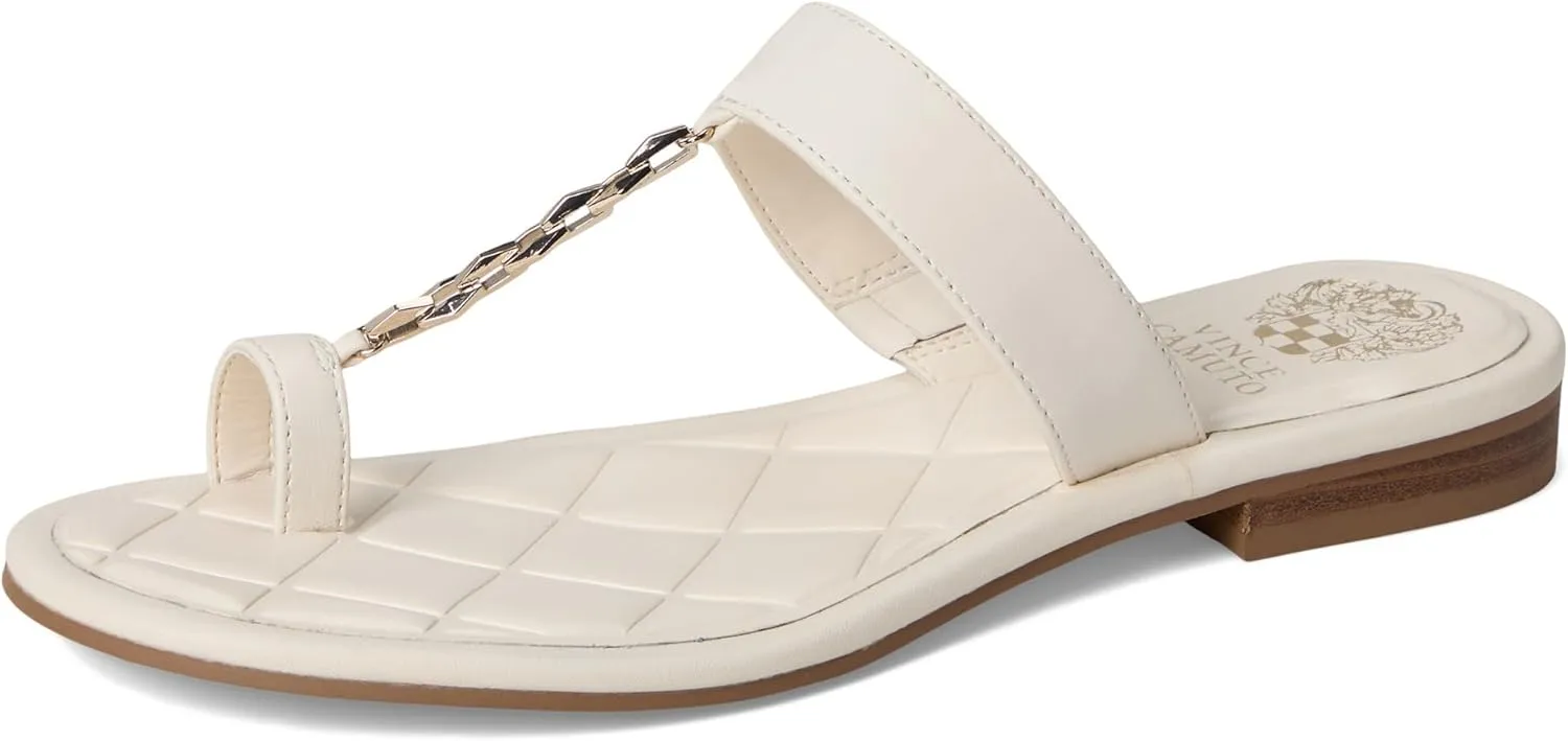 Vince Camuto Women's Lexie Chain-Link Flat Sandal