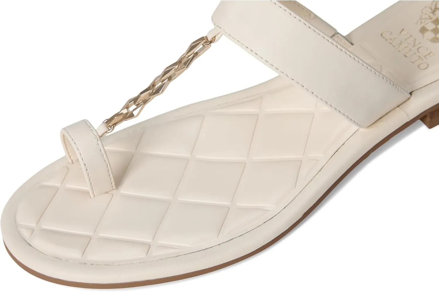 Vince Camuto Women's Lexie Chain-Link Flat Sandal