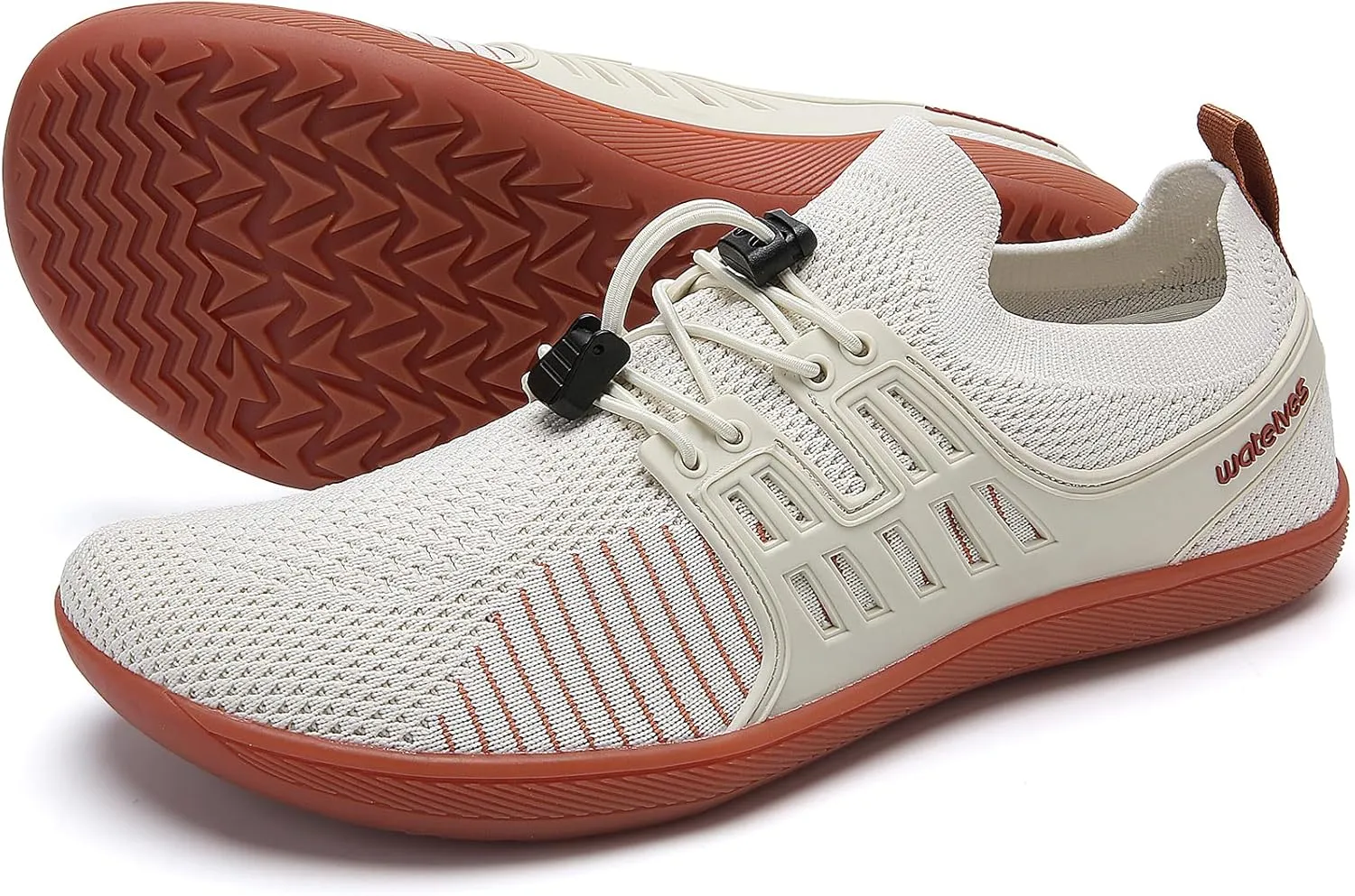 WateLves Wide Water Shoes Womens Mens Barefoot Zero Drop Shoes Beach Walking Sneakers
