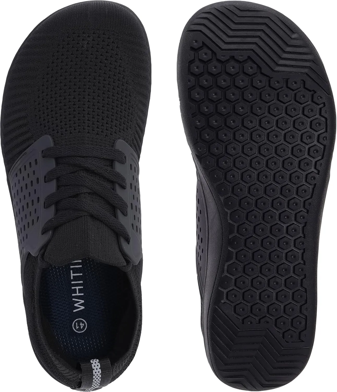 WHITIN Men's Wide Minimalist Barefoot Sneakers | Zero Drop | Midfoot Stability
