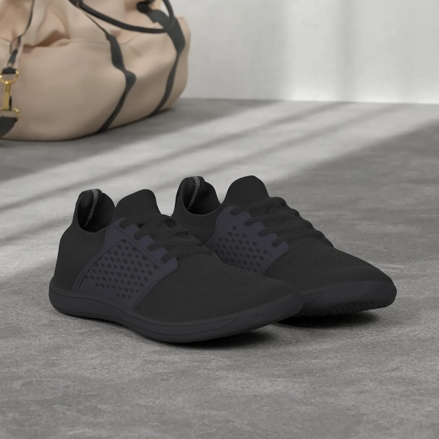 WHITIN Men's Wide Minimalist Barefoot Sneakers | Zero Drop | Midfoot Stability