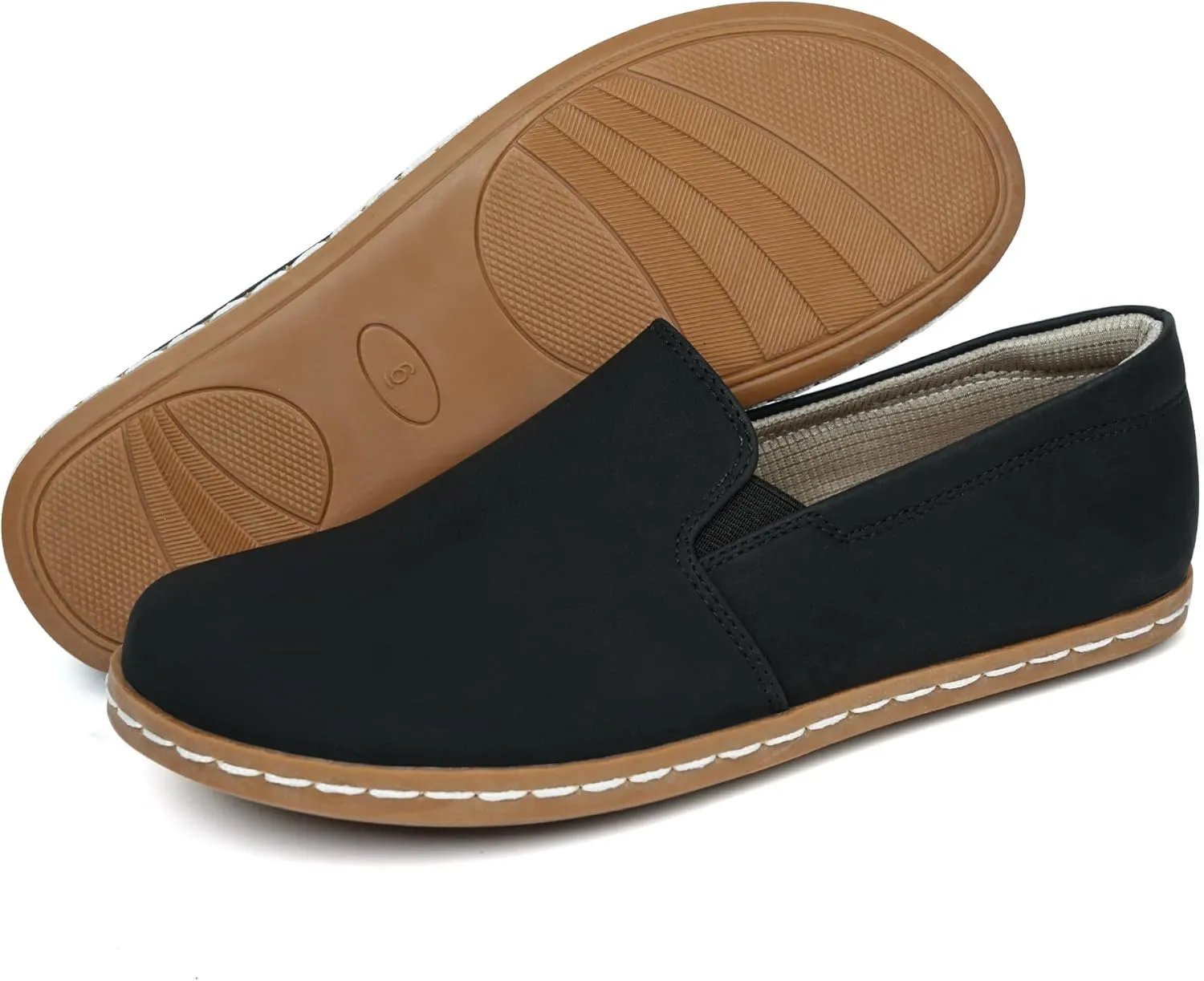 Women Barefoot Dress Shoes Comfortable Walking Loafers