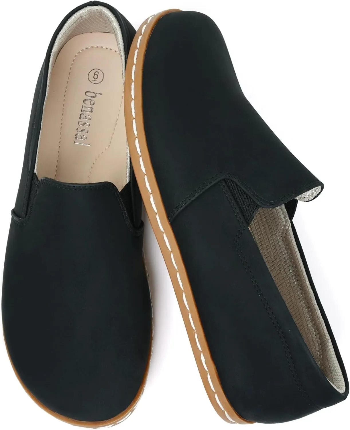Women Barefoot Dress Shoes Comfortable Walking Loafers