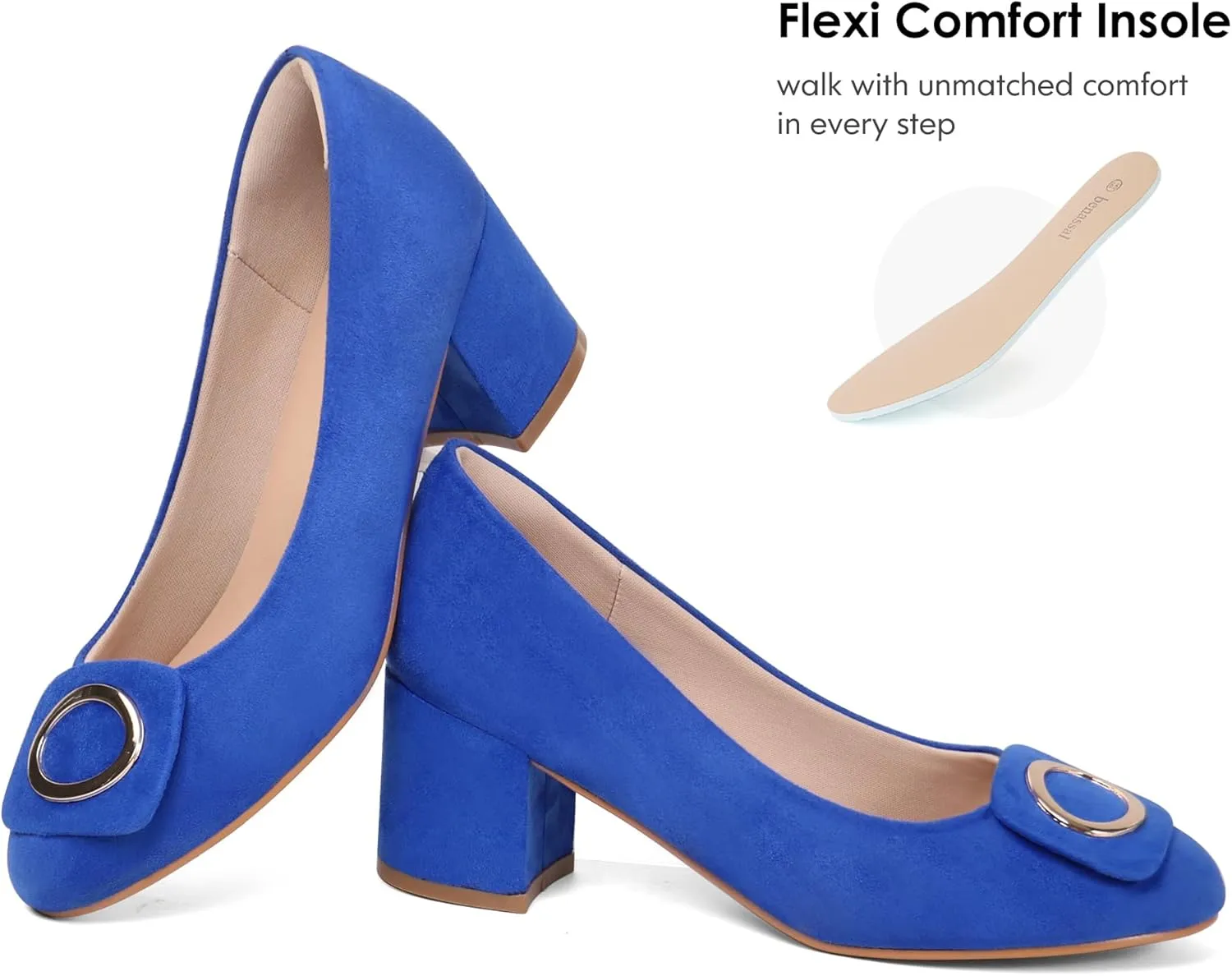 Women Bunion Shoes Orthopedic Slip On Loafers Low Heel Pumps