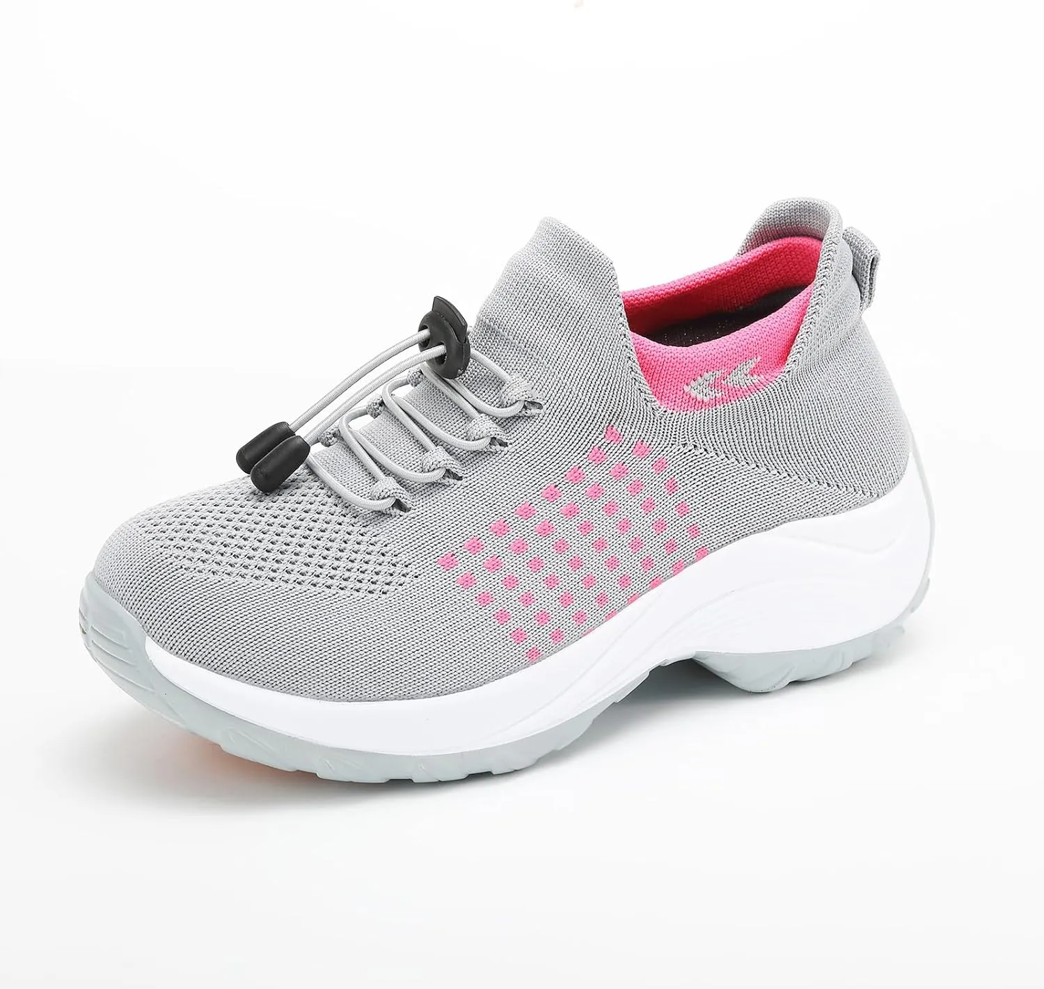 Women Walking Shoes Breathable Orthopedic Sneakers Comfortable Air Cushion Ortho Plantar Fasciitis Slip on Comfort Wear Ladies Walking Shoes Casual Athletic Workout Sneaker