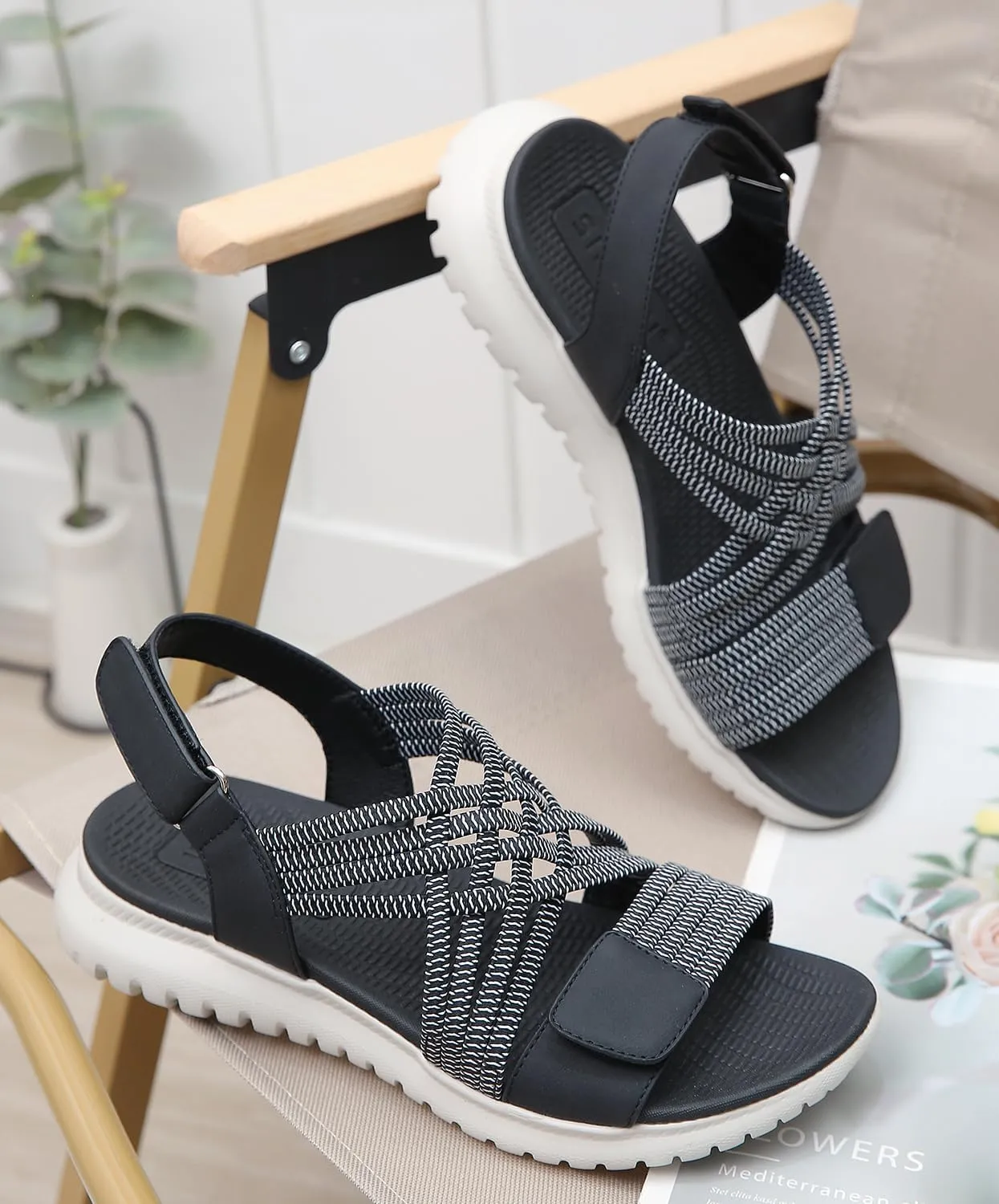 Women's Comfort Sport Walking Sandals LightWeight Outdoor Hiking Sandals Summer Fashion Shoes